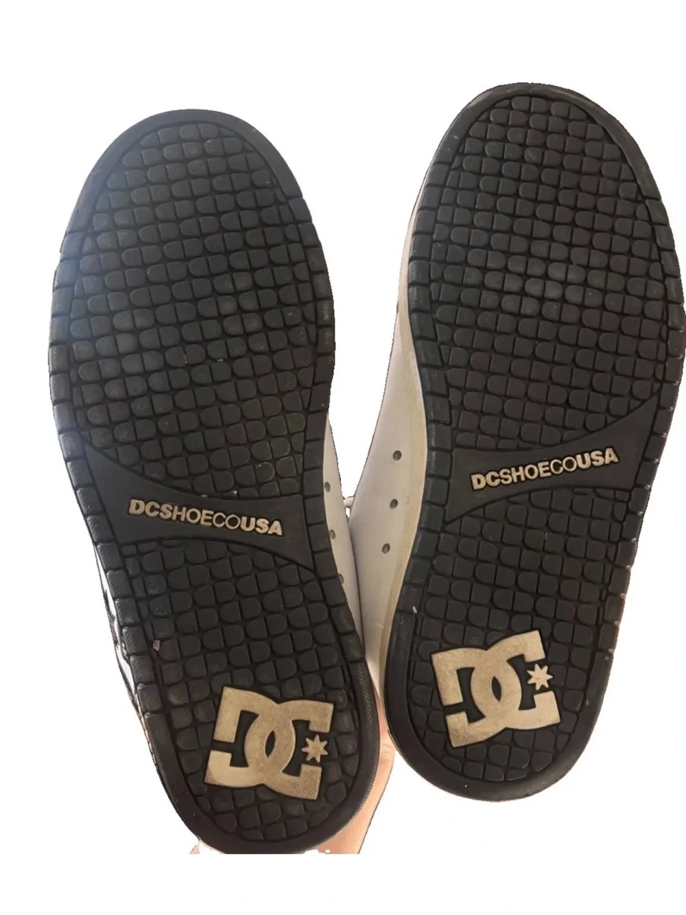 DC Shoes Court Graffik SE Skate White Pink Black Graffiti Men's 10